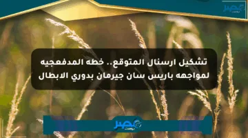 تشكيل آرسنال المتوقع.. خطة المدفعجية لمواجهة باريس سان جيرمان بدوري الأبطال